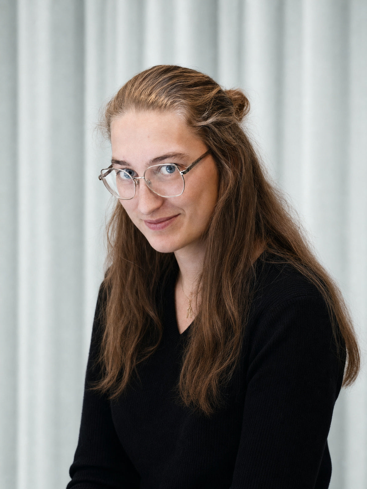 Portræt af Emilie Hansen fra dtails